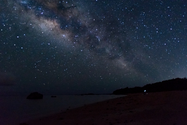 Gazing at Stars in Ishigaki Island