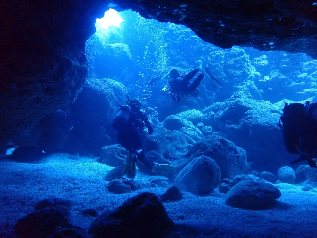 The Blue Cave