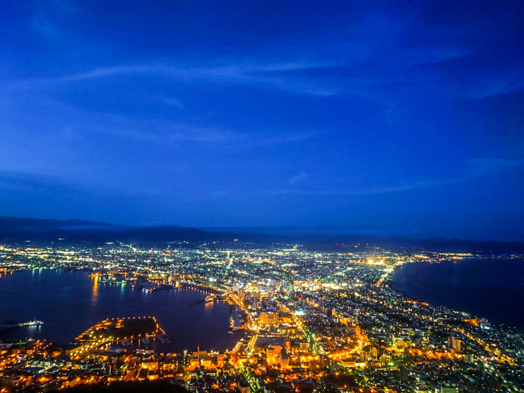 Gaze Upon the Famous Night View from Mount Hakodate